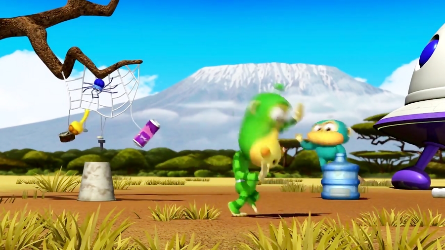 انیمیشن میمون های بیگانه Alien Monkes - قسمت 36